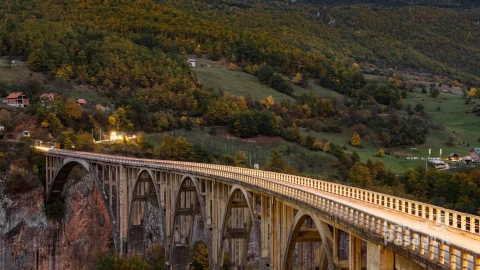 durdevica-tara-arc-bridge-autumn-mountains-montenegro